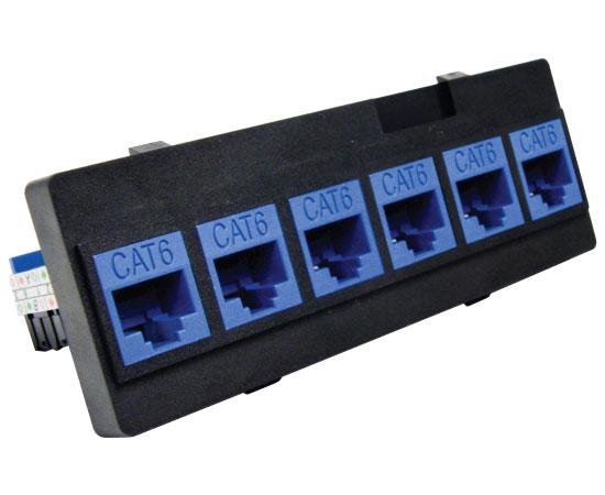 Wall Mount 12 port patch panel 